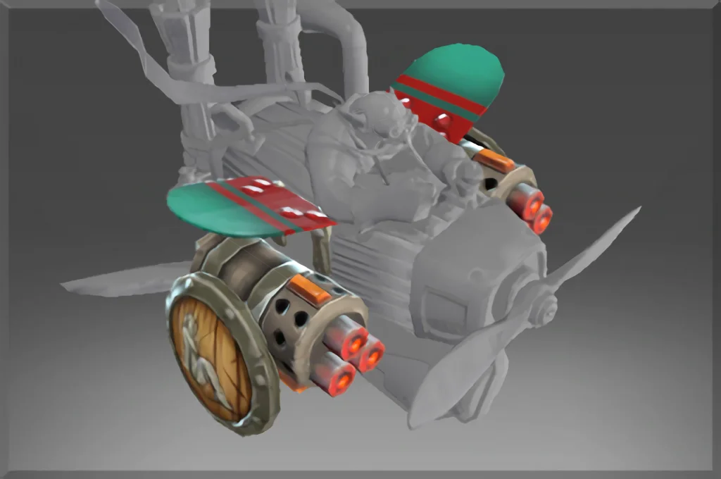 Скачать скин Gatling Guns Of The Airborne Assault Craft мод для Dota 2 на Gyrocopter - DOTA 2 ГЕРОИ